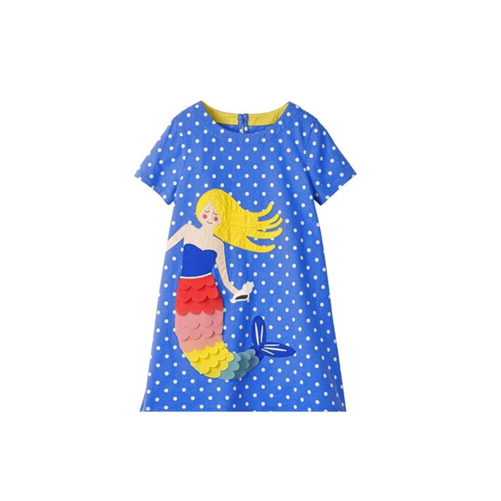 Vikita Girls Short Sleeve Summer Dress Size 7/8 NWT